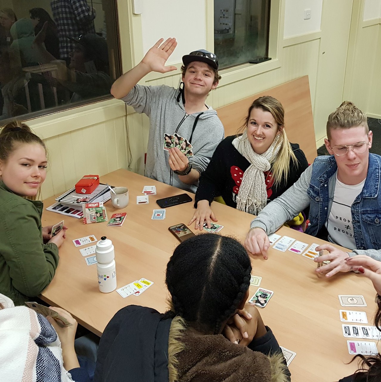 card games on camp