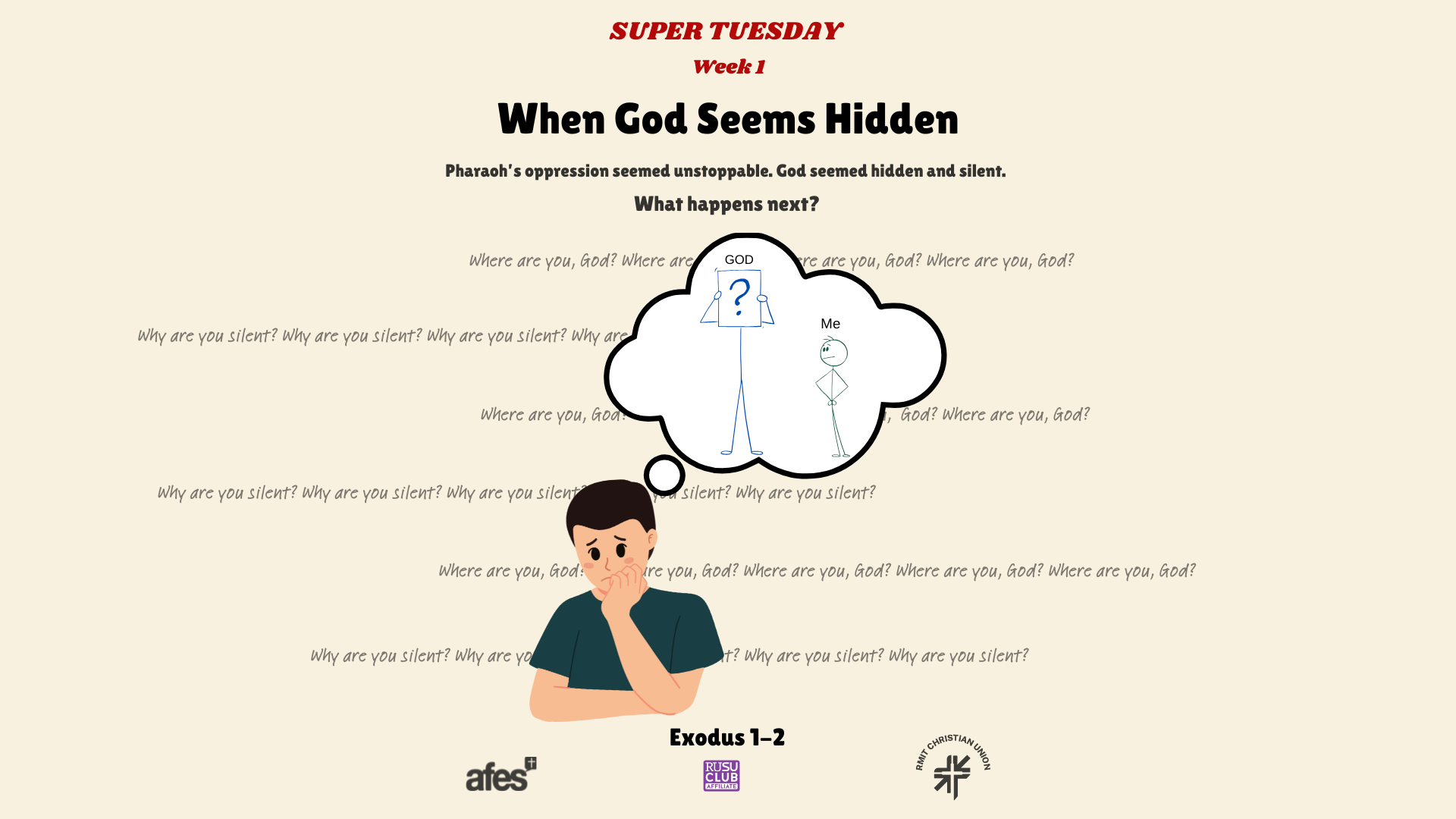 Exodus 1–2. When God is Gone…