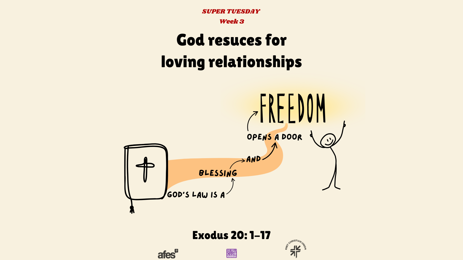 Exodus 20. God rescues for loving relationships