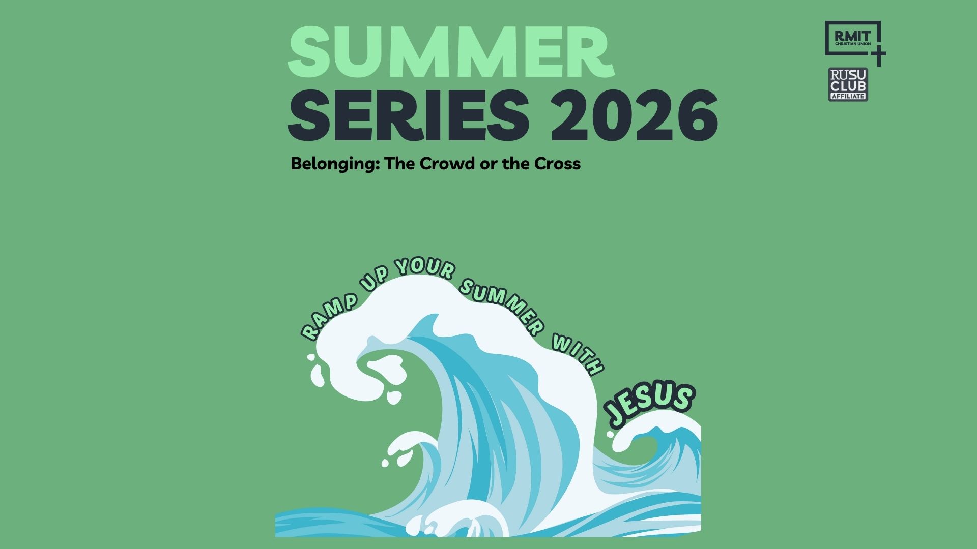 Belonging. The Crowd or the Cross.